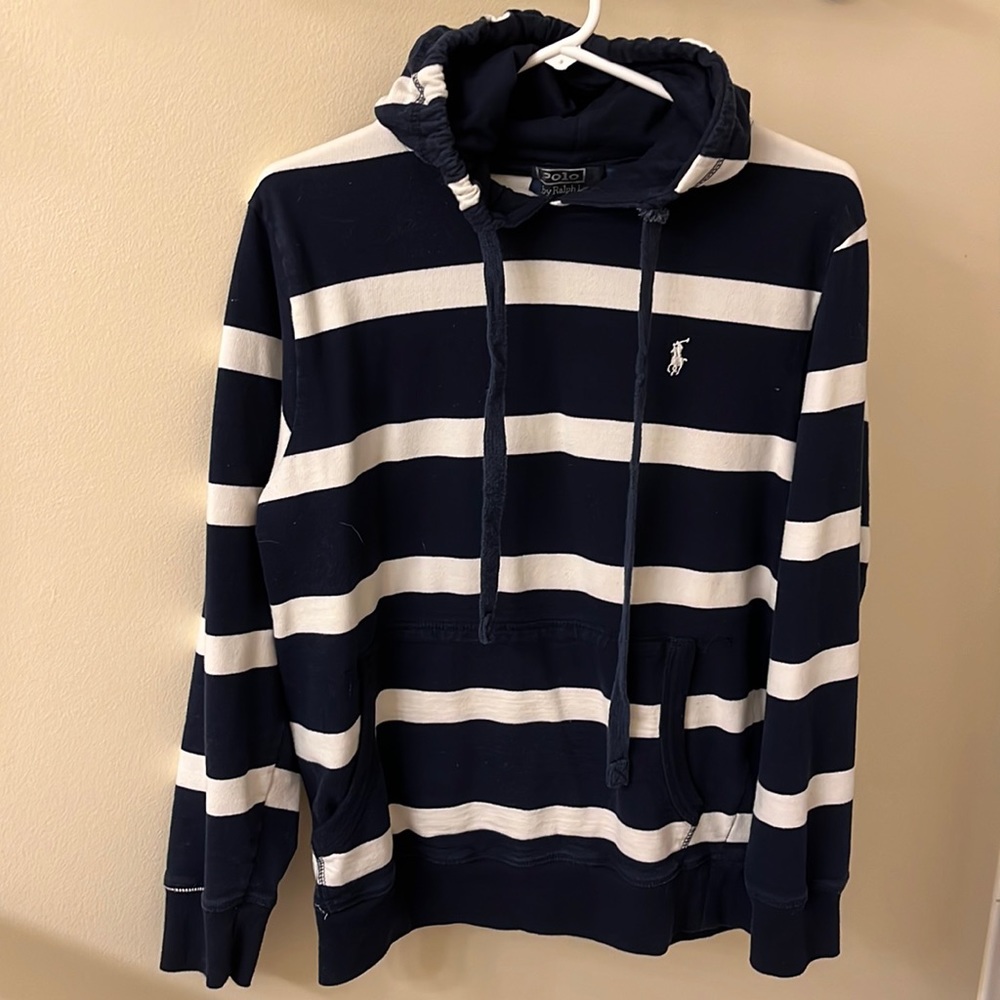 Polo mens pullover sweatshirt